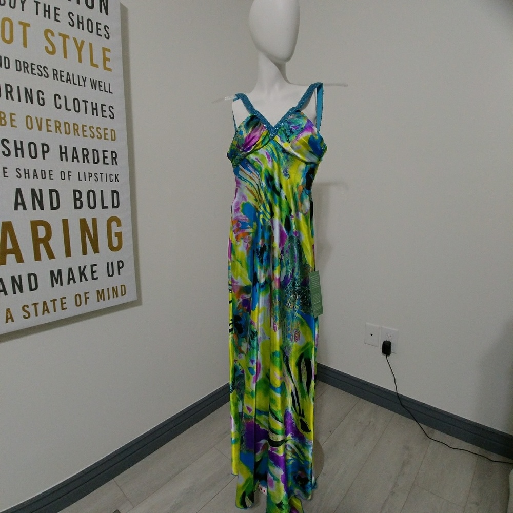 NWOT Multicolored Gorgeous dress!